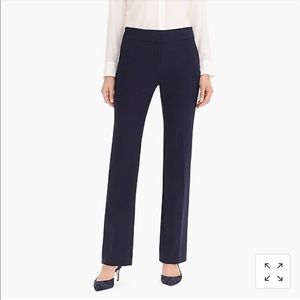 J. Crew Edie Navy Full Length Trouser Size 4
